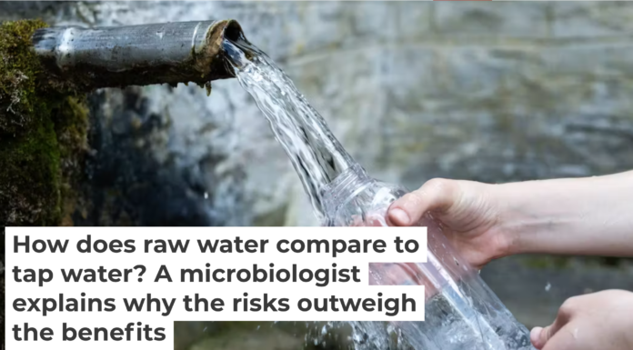 While tap water remains relatively consistent in composition, raw water quality changes by the day. ArtistGNDphotography/E+ via Getty Images